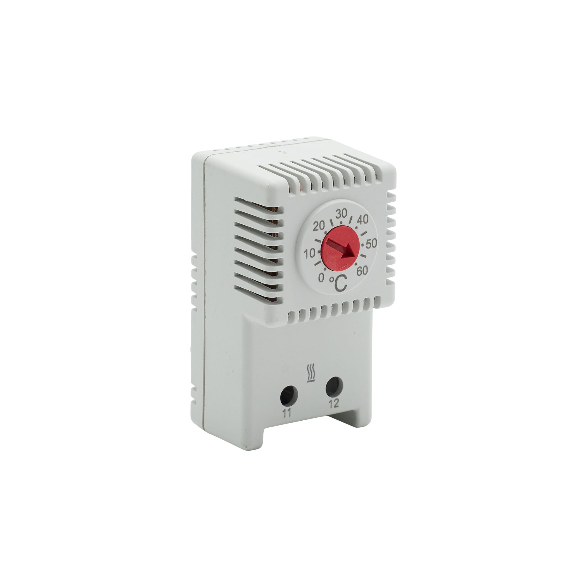 Thermostat, setting temperature range 0…+60°C, NC-contact