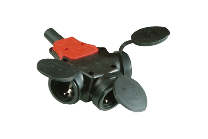 Розетки-тройники