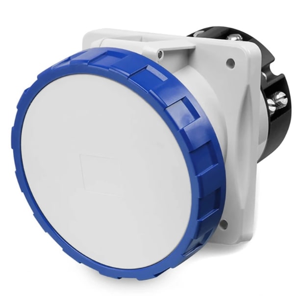 Розетки скрытой установки Розетка панельная с наклоном артикул DIS41512563 IP67 125A 2P+E 230В DKC|ДКС