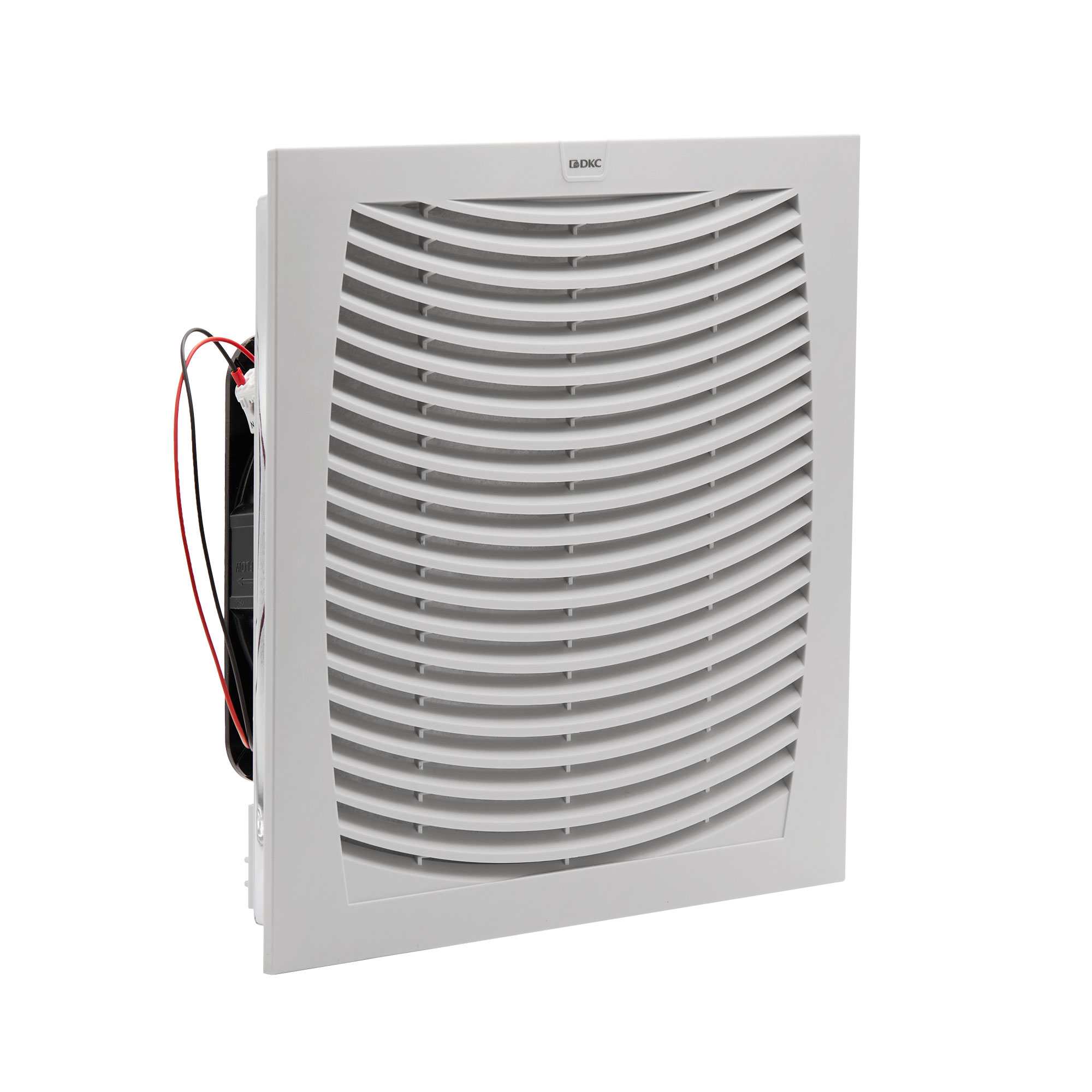 Вентилятор с фильтром ЭМС 700 м3/ч, 24В DC, 324х324 мм, IP54