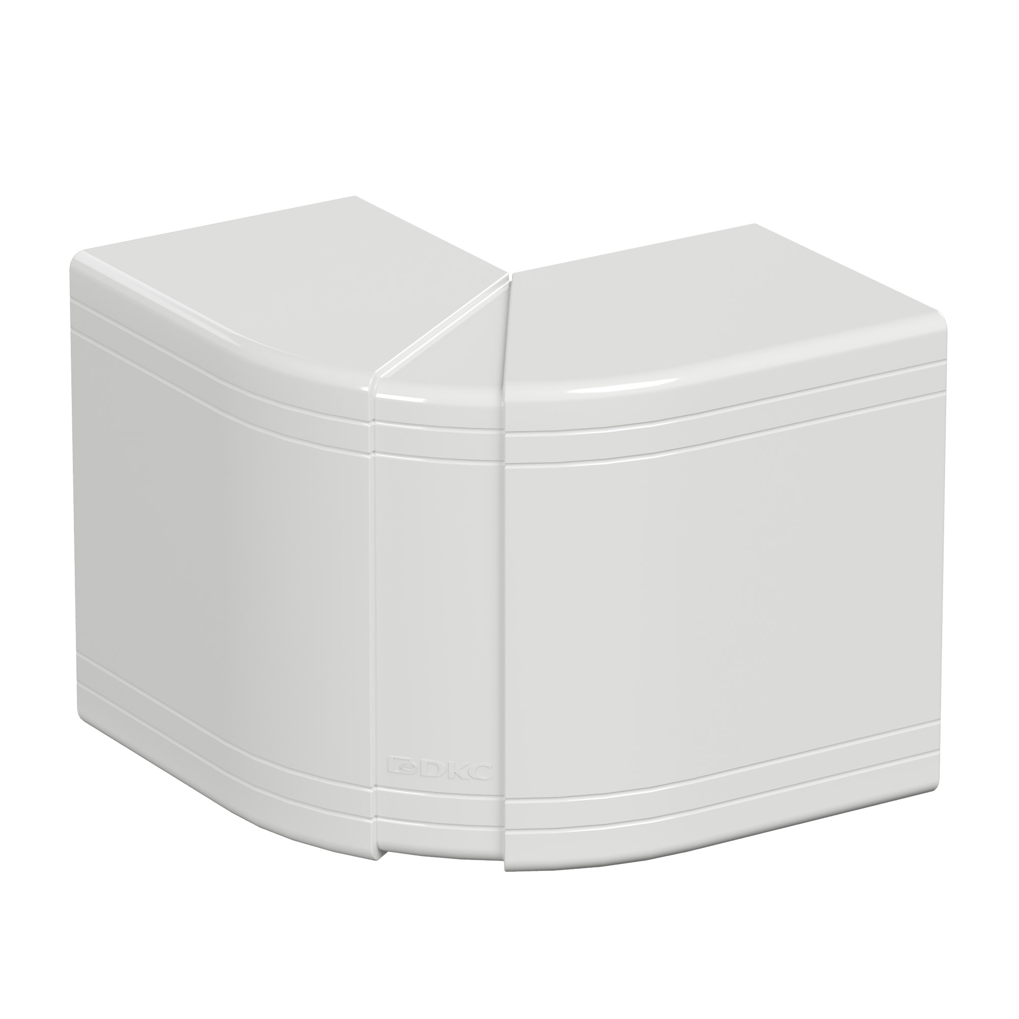 Короб 120x80 мм с аксессуарами NEA 120x80 Угол внешний неизменяемый (90°) DKC|ДКС