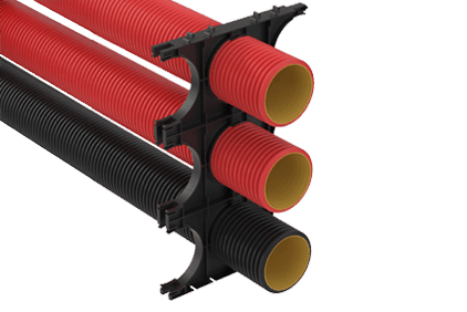 Accessories for double-wall tubes
